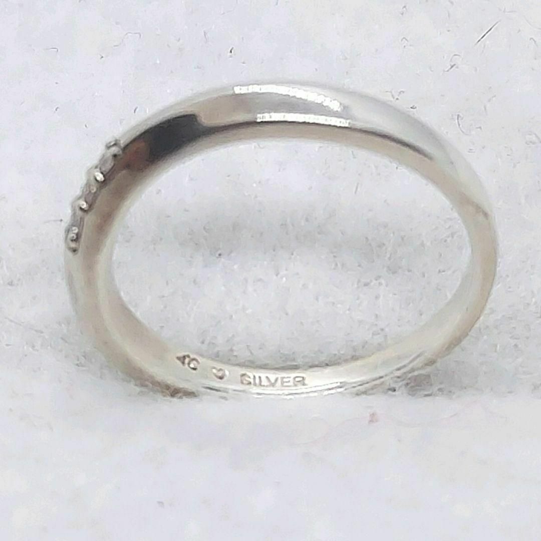 4℃(ヨンドシー)の●●4℃　SILVER　約10号　石付きシルバーリング　指輪 レディースのアクセサリー(リング(指輪))の商品写真