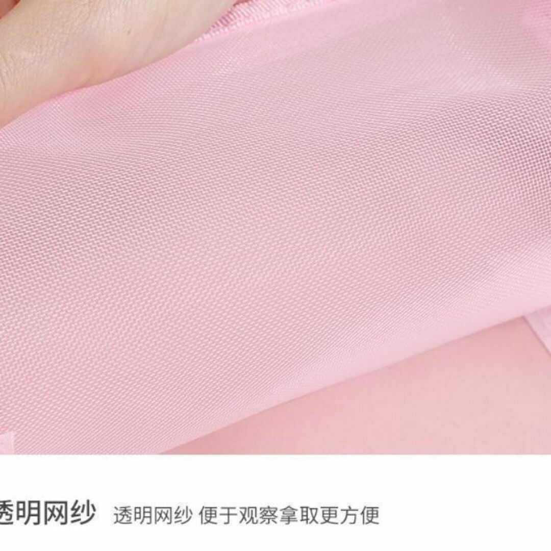 コンパクト　化粧ポーチ　パープル　送料無料　トラベル　大容量　小分け　韓国 レディースのファッション小物(ポーチ)の商品写真