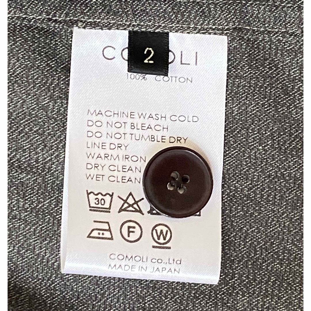 COMOLI(コモリ)のcomoli ヨリ杢ジャケット メンズのジャケット/アウター(テーラードジャケット)の商品写真