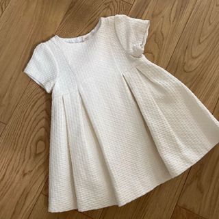 ジャカディ(Jacadi)のジャカディ【美品】ホワイトワンピース jacadi(ワンピース)