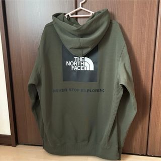 ザノースフェイス(THE NORTH FACE)のTHE NORTH FACE バックスクエアロゴフーディー L パーカー NT(パーカー)