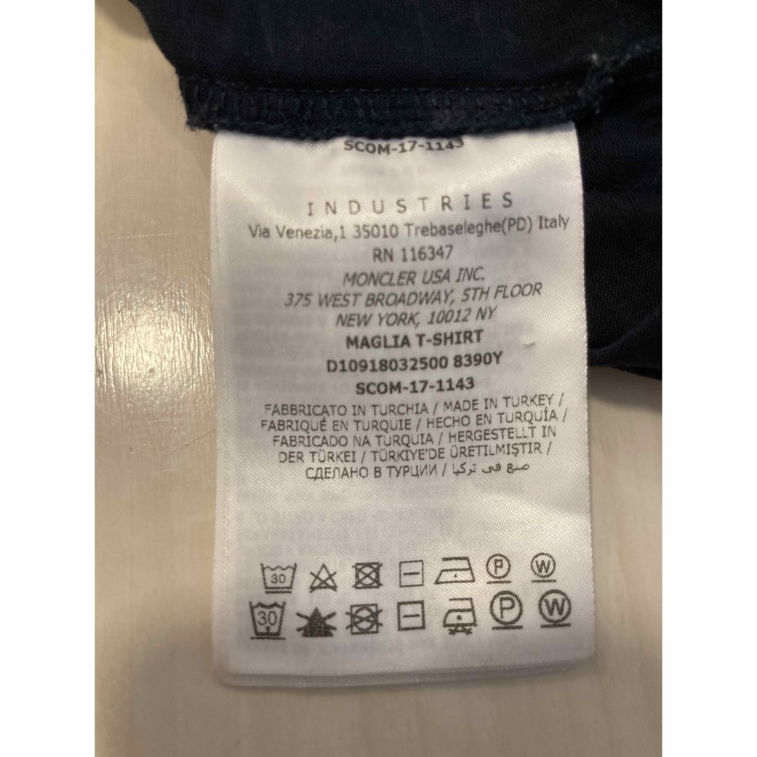 MONCLER(モンクレール)の大人気 モンクレール ダブルワッペン カットソー メンズのトップス(Tシャツ/カットソー(半袖/袖なし))の商品写真