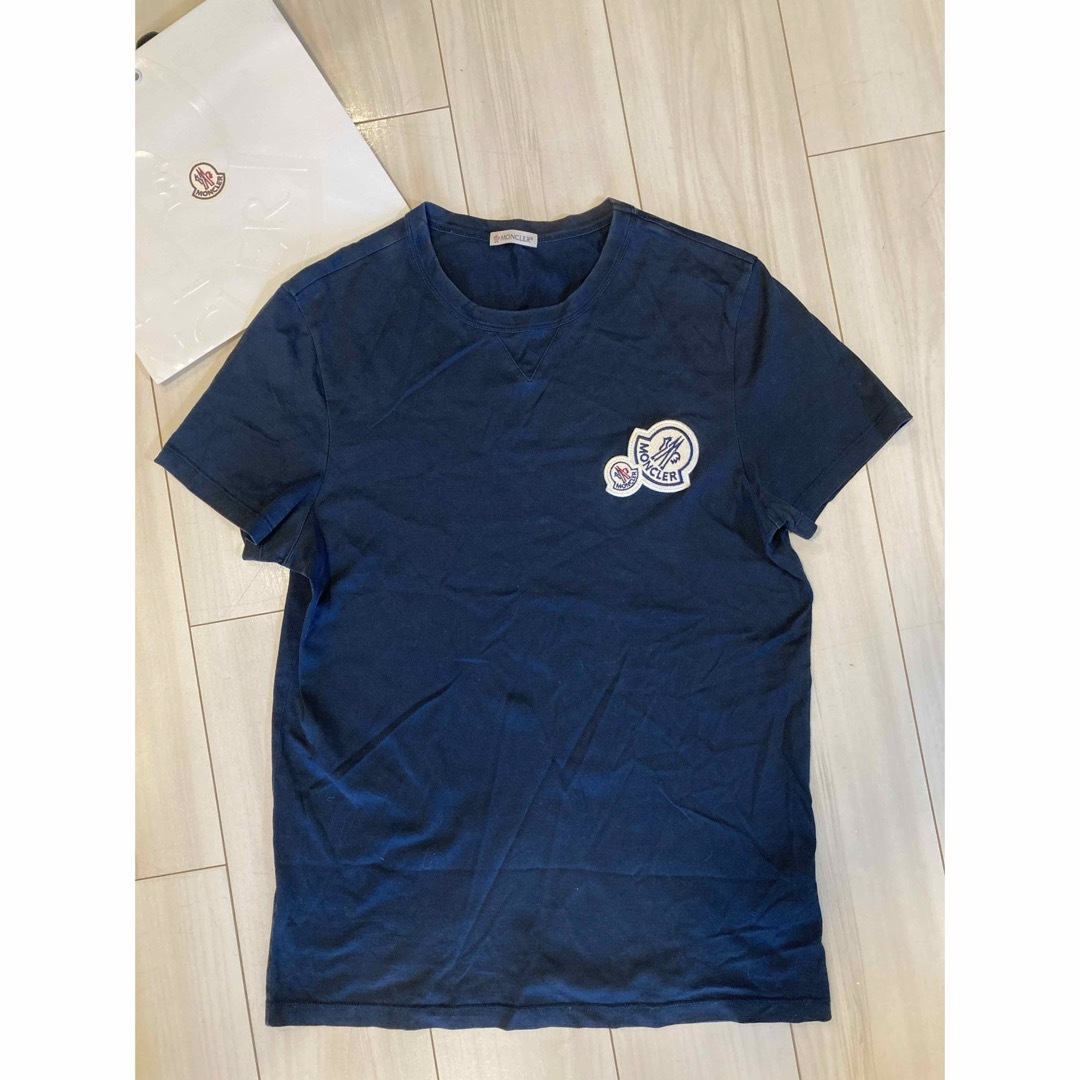 MONCLER(モンクレール)の大人気 モンクレール ダブルワッペン カットソー メンズのトップス(Tシャツ/カットソー(半袖/袖なし))の商品写真