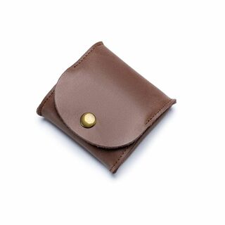 色:Brown小銭入れ メンズ こぜにいれ 本革 ボックス型 小さい 財布 (その他)