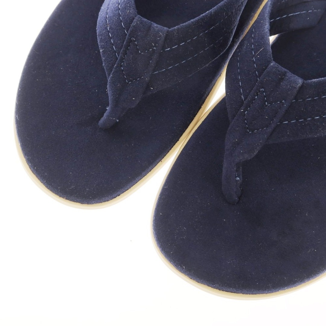 ISLAND SLIPPER(アイランドスリッパ)の【中古】【未使用】アイランドスリッパ ISLAND SLIPPER スエード トングサンダル ネイビー【サイズ10】【メンズ】 メンズの靴/シューズ(サンダル)の商品写真