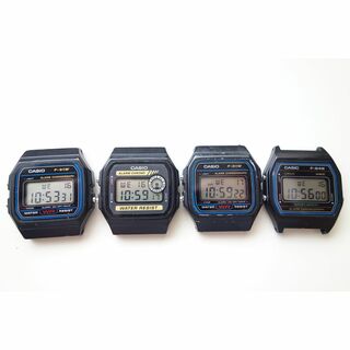 CASIO デジタル腕時計 4個