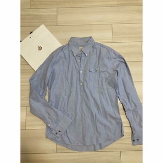 MONCLER - 国内正規品 モンクレール レギュラーカラー シャツ ブルー