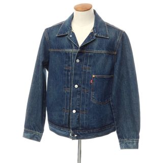 【中古】リーバイス Levi's EDIFICE別注 2024年春夏 Gジャン デニムジャケット ネイビー【サイズM】【メンズ】