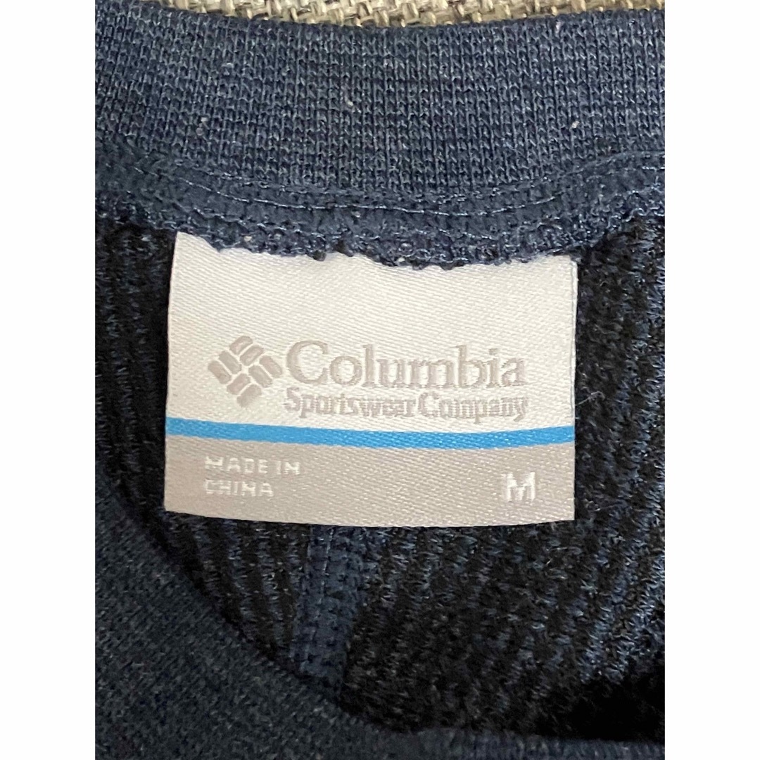Columbia(コロンビア)の2着セット　コロンビア　ロングスリーブ ネイビー＆グレー　Mサイズ メンズのトップス(Tシャツ/カットソー(七分/長袖))の商品写真