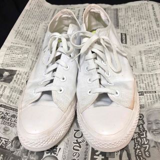 コンバース(CONVERSE)のコンバース CONVERSE オールスター 白　ホワイト　27.5 (スニーカー)