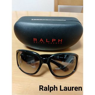 Ralph Lauren - 【№627】ラルフローレン サングラス ケース付き 黒 ブラック