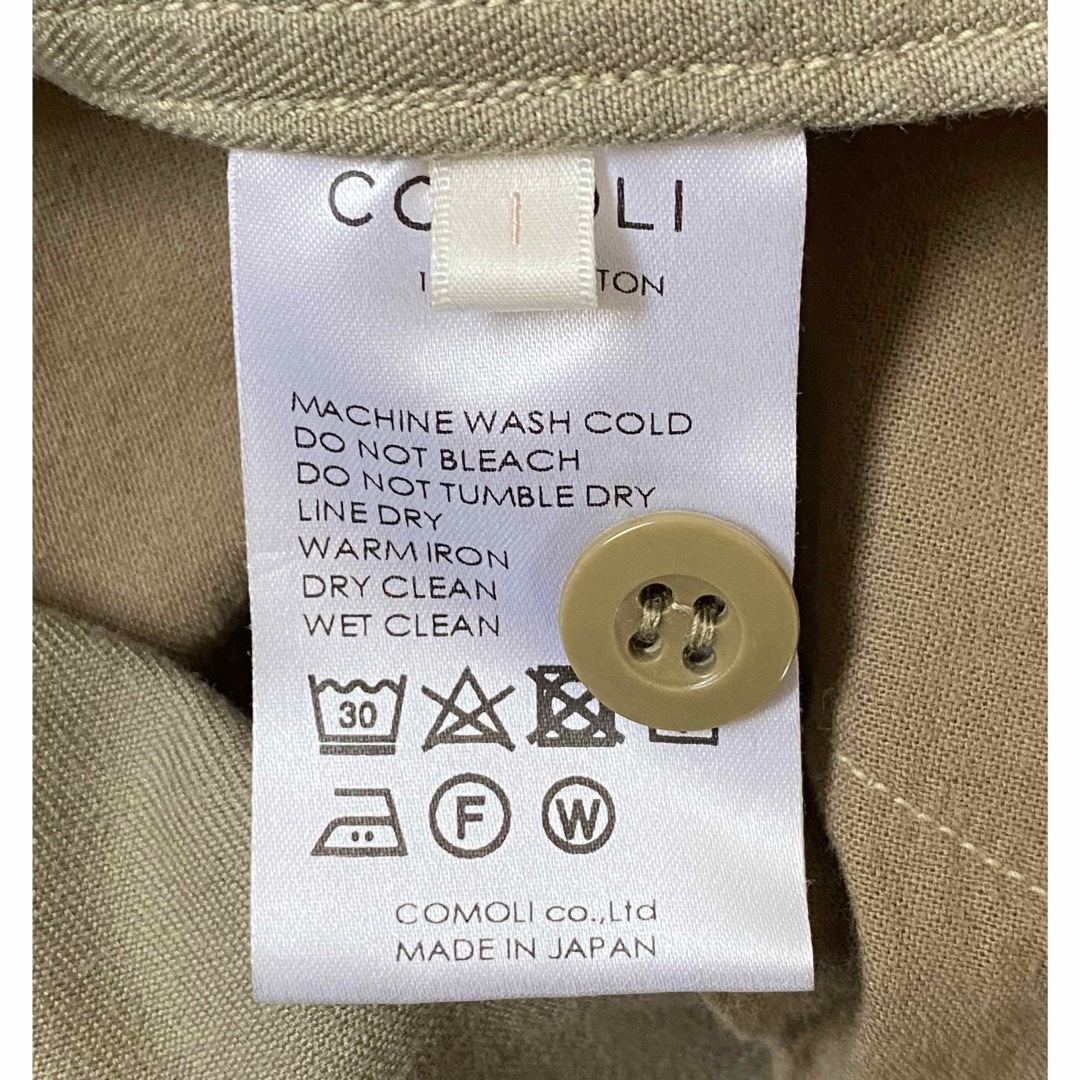 COMOLI(コモリ)のcomoli コットンチノオーバーパンツ メンズのパンツ(チノパン)の商品写真