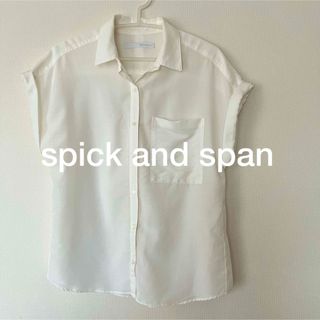 日曜までSALE♡spick and span 半袖シャツ フレンチスリーブ