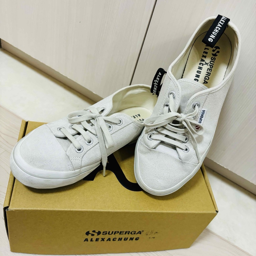 SUPERGA(スペルガ)の美品♡SUPERGA×ALEXA CHUNG♡スペルガ　コラボスニーカー♪ レディースの靴/シューズ(スニーカー)の商品写真