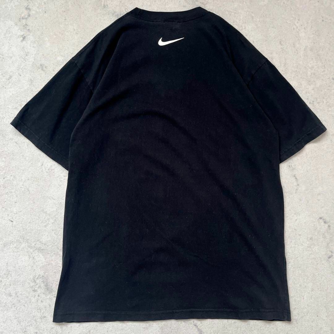 NIKE(ナイキ)の【90sヴィンテージ ナイキ】銀タグ テニス Tシャツ 黒ブラック nike メンズのトップス(Tシャツ/カットソー(半袖/袖なし))の商品写真