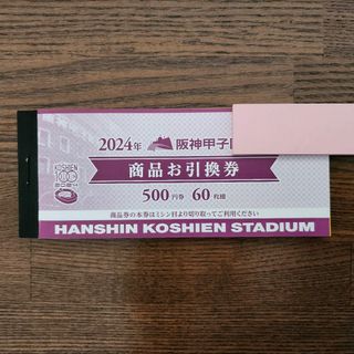 甲子園球場・金券・商品券・21,000円分(野球)