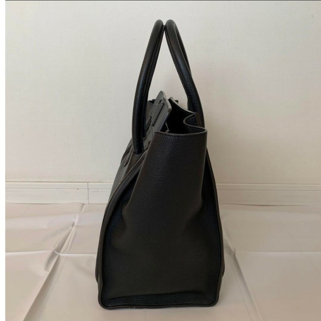 celine(セリーヌ)の【美品】CELINE セリーヌ ラゲージ ミニショッパー  ブラック レディースのバッグ(ハンドバッグ)の商品写真