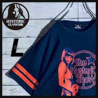 ヒステリックグラマー(HYSTERIC GLAMOUR)の【超人気】ヒステリックグラマー☆センタービッグロゴ　Tシャツ　ヒスガール　即完(Tシャツ/カットソー(半袖/袖なし))