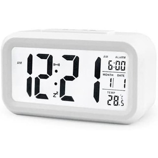 【残り１点】デジタル時計　目覚まし時計 　見やすい 　シンプル　温度計(置時計)