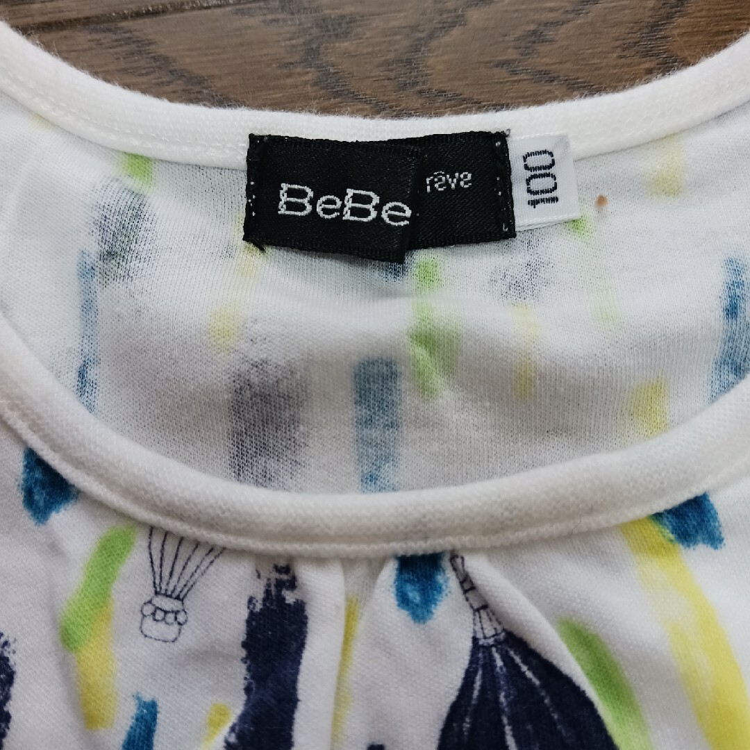 BeBe(ベベ)のBeBeワンピース2枚セット品です　お値下げ‼️ キッズ/ベビー/マタニティのキッズ服女の子用(90cm~)(ワンピース)の商品写真