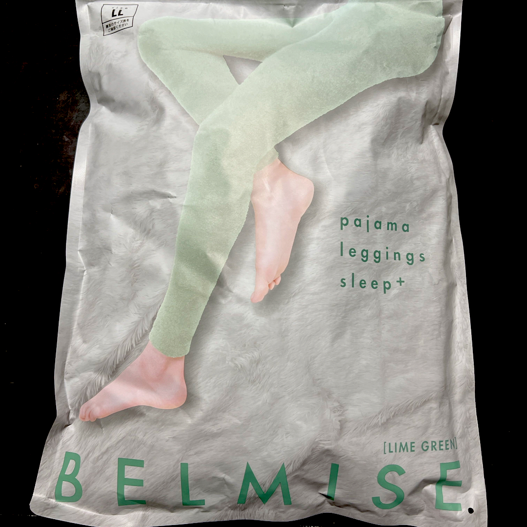 BELMISE pajama leggings sleep+ LLサイズ レディースのレッグウェア(レギンス/スパッツ)の商品写真