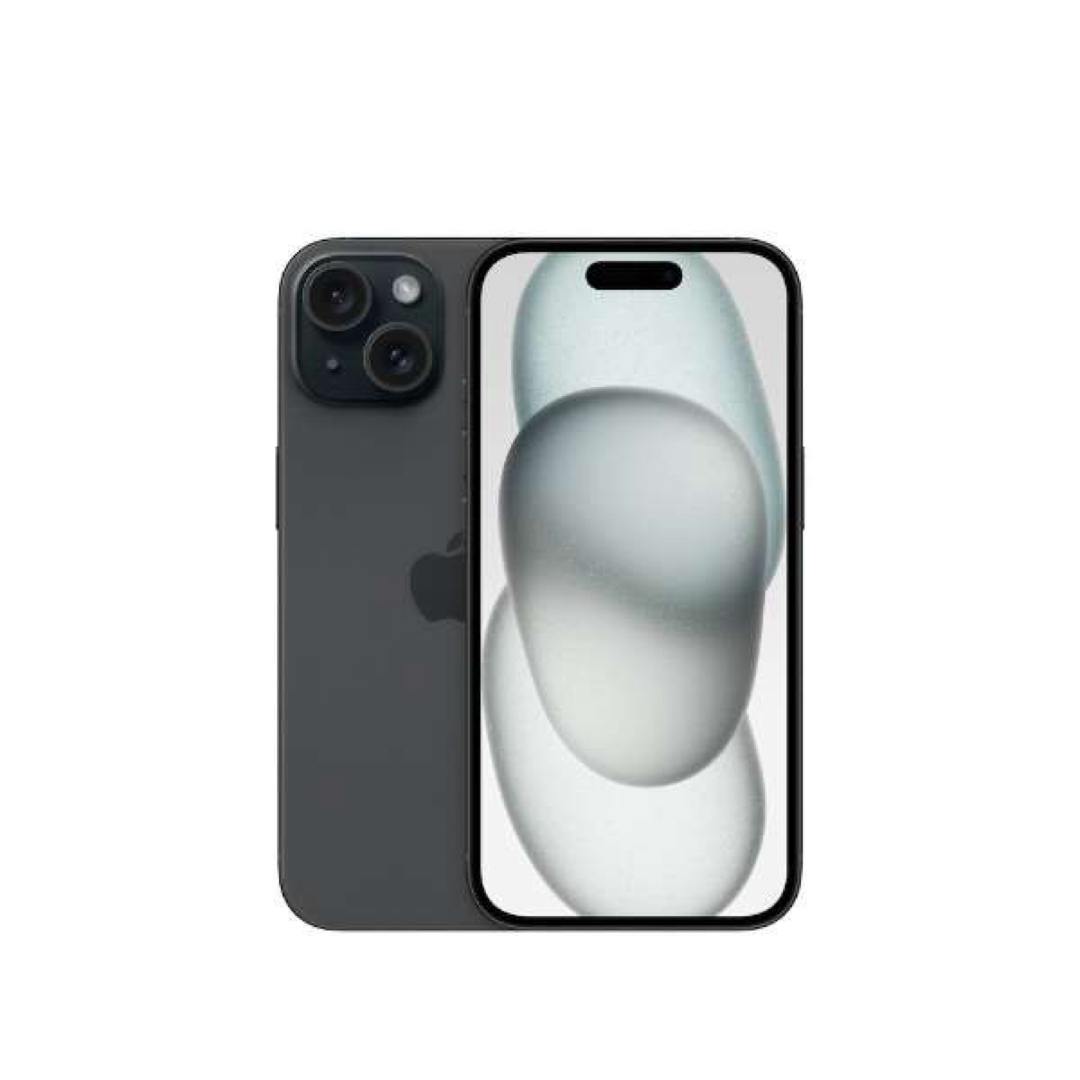 Apple(アップル)のiPhone15 128GB ブラック　新品未開封品 スマホ/家電/カメラのスマートフォン/携帯電話(スマートフォン本体)の商品写真