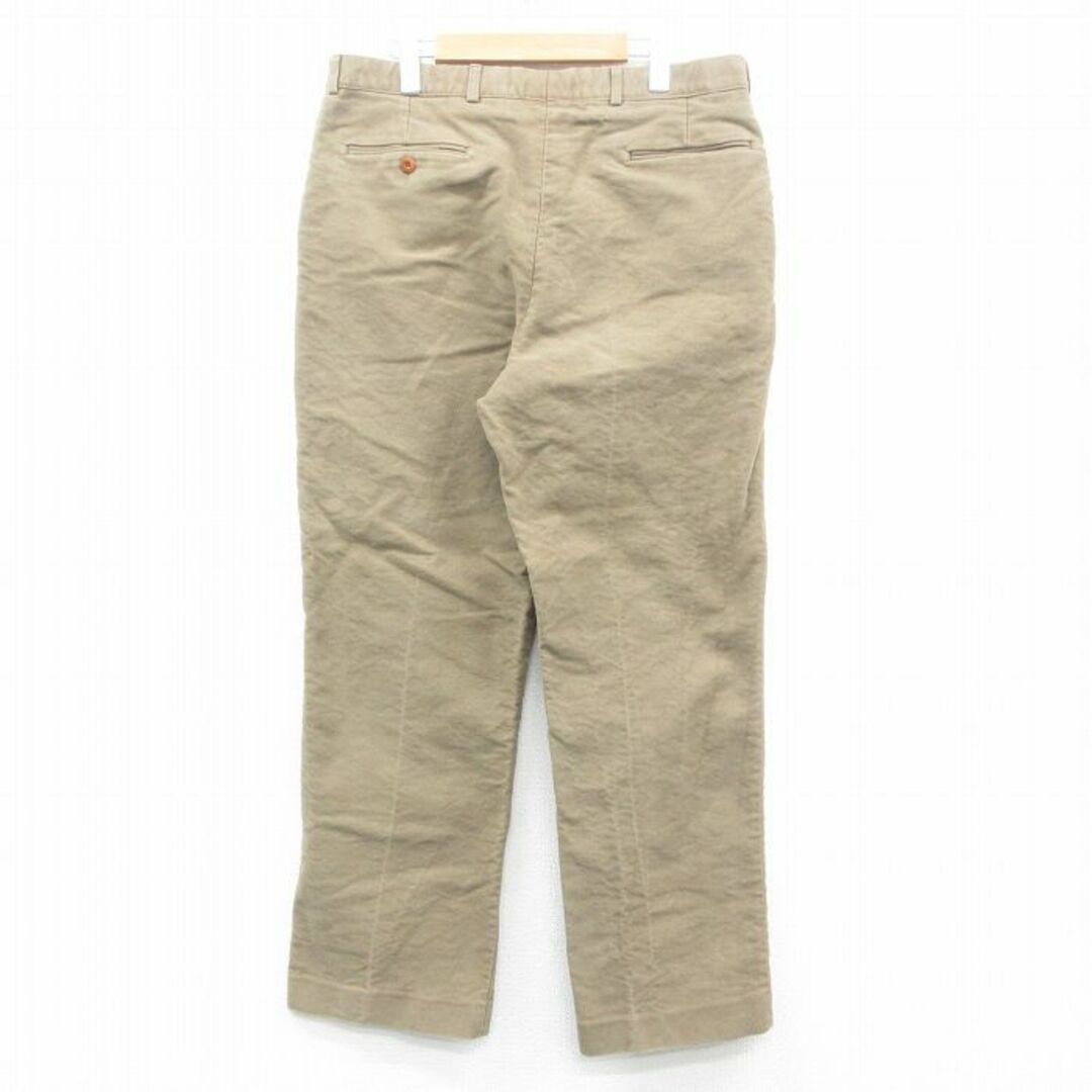 W34★古着 オービス ORVIS パンツ メンズ 90年代 90s コットン USA製 ベージュ カーキ 24may15 中古 ボトムス ロング メンズのパンツ(ワークパンツ/カーゴパンツ)の商品写真