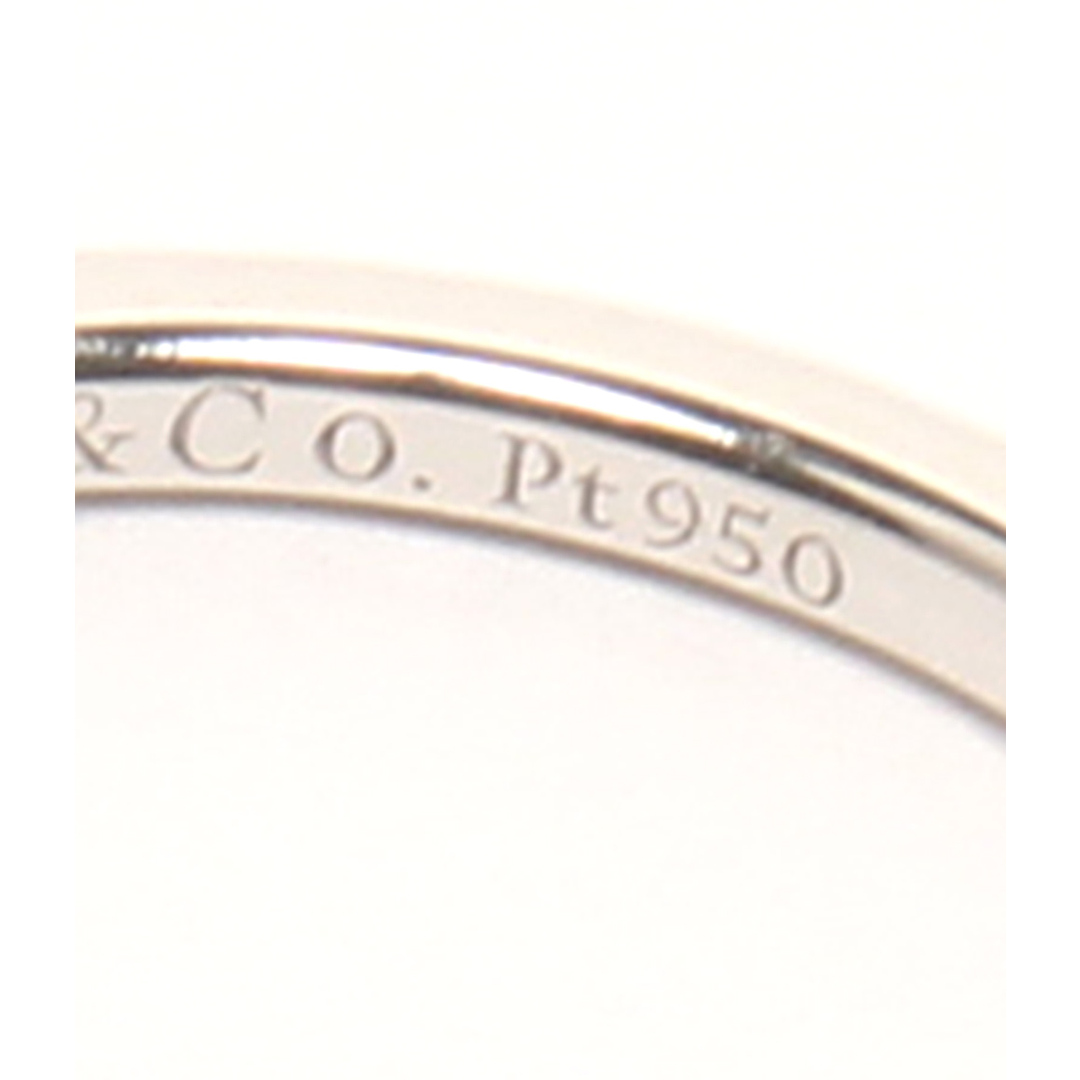 Tiffany & Co.(ティファニー)の美品 ティファニー リング 指輪 Pt950 トゥルーバンド レディース 5号 レディースのアクセサリー(リング(指輪))の商品写真