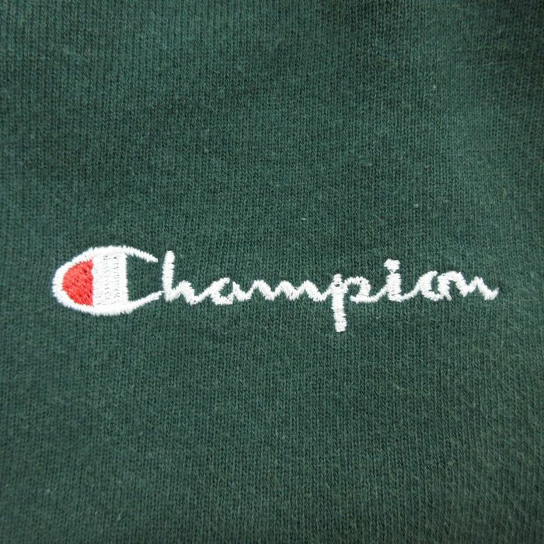 Champion(チャンピオン)のW32★古着 チャンピオン champion スウェット パンツ メンズ 90年代 90s ワンポイントロゴ USA製 緑 グリーン 24may15 中古 ボトムス ロング メンズのパンツ(ワークパンツ/カーゴパンツ)の商品写真