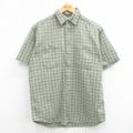 L★古着 エルエルビーン LLBEAN 半袖 シャツ メンズ 00年代 00s…