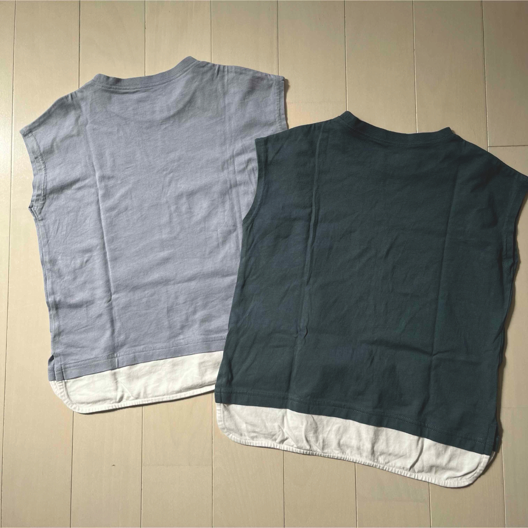 GLOBAL WORK(グローバルワーク)のGLOBAL WORK シャーベッTEEレイヤード Tシャツ120cm キッズ/ベビー/マタニティのキッズ服男の子用(90cm~)(Tシャツ/カットソー)の商品写真