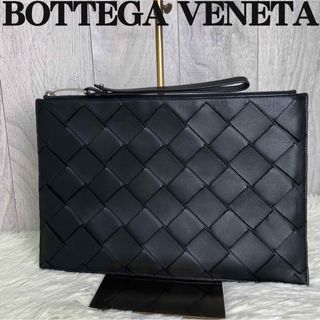 ボッテガヴェネタ(Bottega Veneta)の人気♡美品♡ボッテガヴェネタ カーフレザー イントレチャート クラッチバッグ(セカンドバッグ/クラッチバッグ)