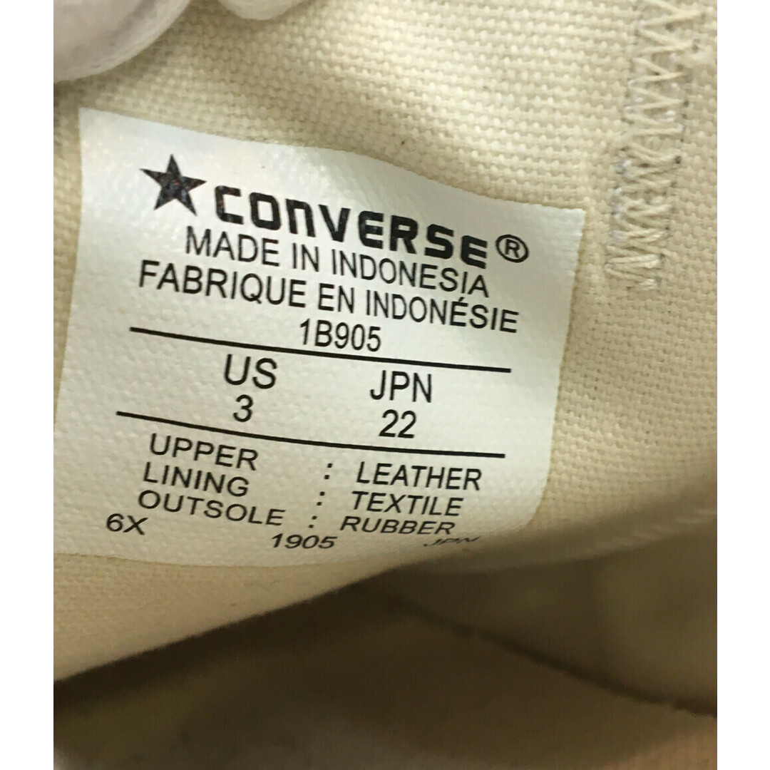 CONVERSE(コンバース)のコンバース CONVERSE ローカットスニーカー レディース 22 レディースの靴/シューズ(スニーカー)の商品写真