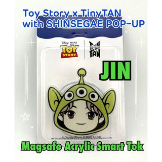 ボウダンショウネンダン(防弾少年団(BTS))のBTS TinyTAN トイストーリー JIN スマホグリップ スマートトック(アイドルグッズ)