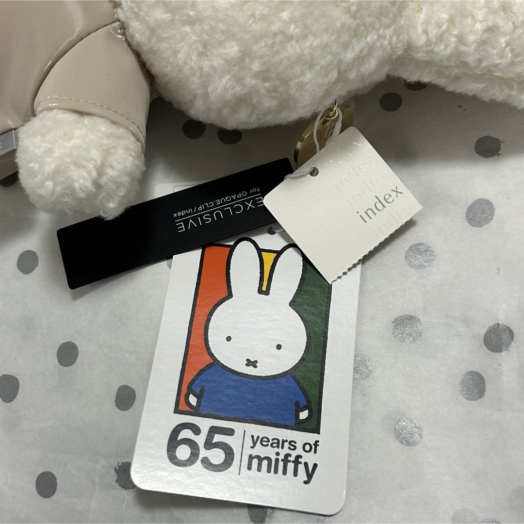 OPAQUE.CLIP(オペークドットクリップ)のmiffy・×・ ＊ミッフィー＊ぬいぐるみ＊ポーチ＊OPAQUE＊index レディースのファッション小物(ポーチ)の商品写真