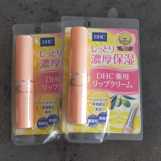 ディーエイチシー(DHC)のDHC 薬用リップクリーム２本(リップケア/リップクリーム)