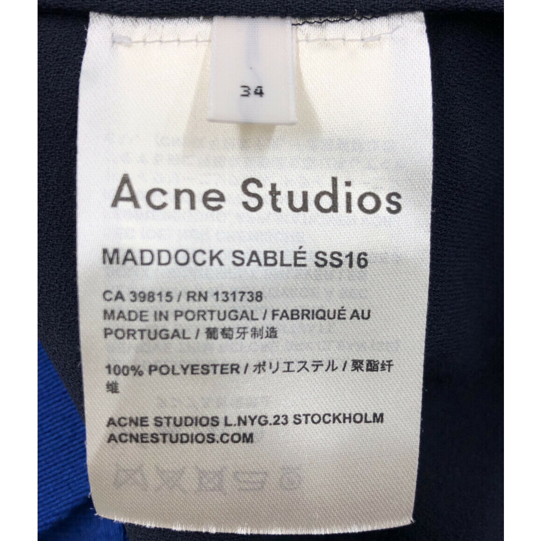 Acne Studios(アクネストゥディオズ)の美品 アクネステュディオス 半袖カットソー レディース 34 レディースのトップス(カットソー(長袖/七分))の商品写真