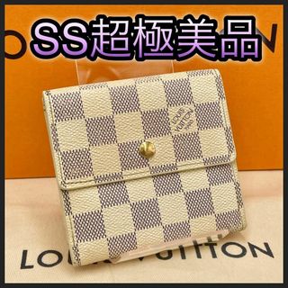 ルイヴィトン(LOUIS VUITTON)のルイヴィトン❣️♡折財布　ダミエアズール　ポルトフォイユエリーズ(折り財布)