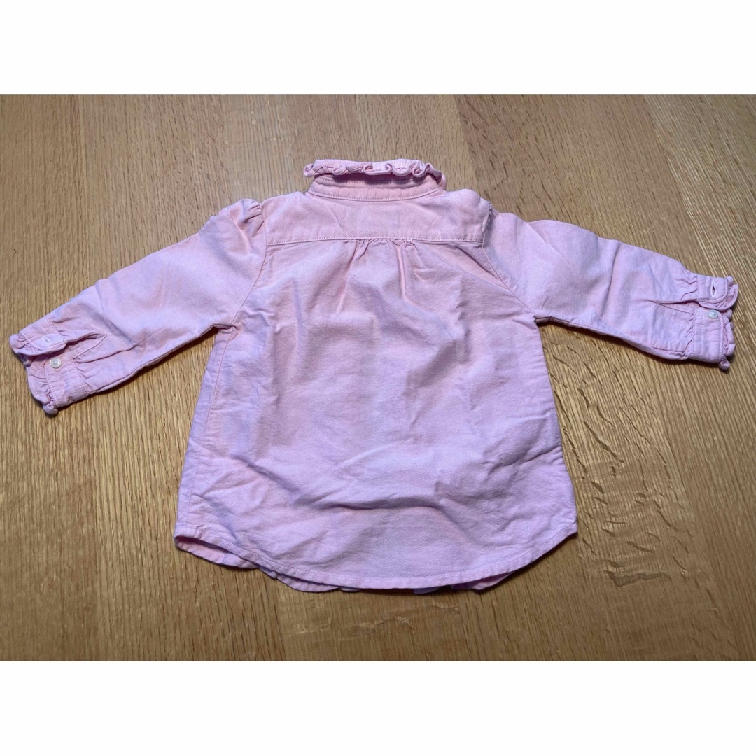 Ralph Lauren(ラルフローレン)のラルフローレン　フリル付きブラウス キッズ/ベビー/マタニティのキッズ服女の子用(90cm~)(ブラウス)の商品写真