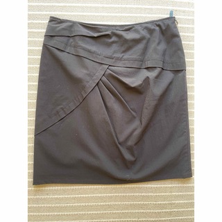 リツコシラハマ(RITSUKO SHIRAHAMA)のリツコシラハマブラックスカート(ひざ丈スカート)