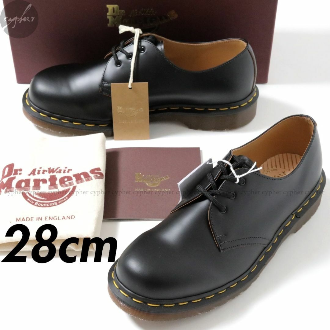 Dr.Martens(ドクターマーチン)の28 新品 英国製 ドクターマーチン VINTAGE 1461 レザー シューズ メンズの靴/シューズ(ドレス/ビジネス)の商品写真