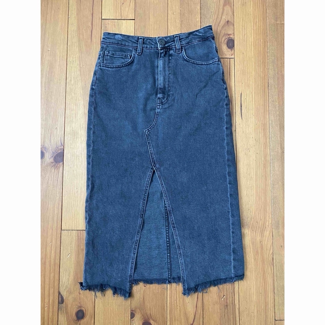 L'Appartement DEUXIEME CLASSE(アパルトモンドゥーズィエムクラス)のL'Appartement 3×1 Denim Skirt レディースのスカート(ロングスカート)の商品写真