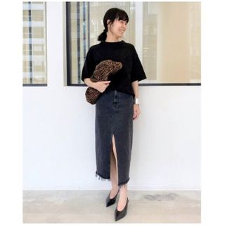 アパルトモンドゥーズィエムクラス(L'Appartement DEUXIEME CLASSE)のL'Appartement 3×1 Denim Skirt(ロングスカート)