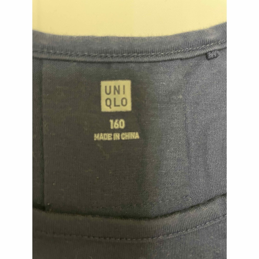 UNIQLO(ユニクロ)のUNIQLO キッズワンピース　160 キッズ/ベビー/マタニティのキッズ服女の子用(90cm~)(ワンピース)の商品写真