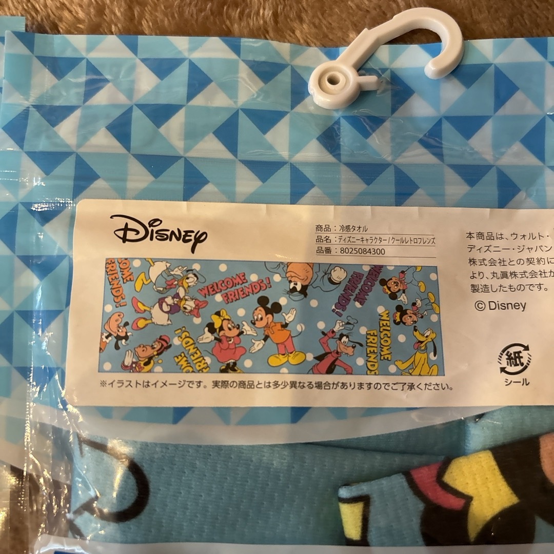 Disney(ディズニー)の冷感タオルセット インテリア/住まい/日用品の日用品/生活雑貨/旅行(タオル/バス用品)の商品写真