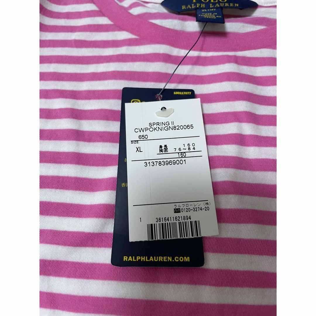 POLO RALPH LAUREN(ポロラルフローレン)の新品　ラルフローレン　Tシャツ　女の子　160 キッズ/ベビー/マタニティのキッズ服女の子用(90cm~)(Tシャツ/カットソー)の商品写真