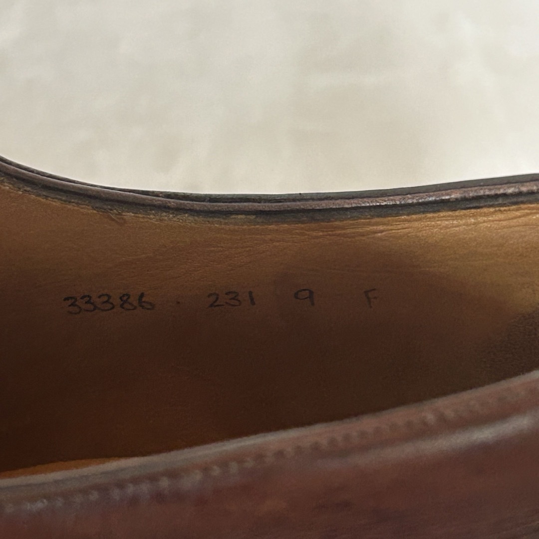 GRENSON(グレンソン)の美品　グレンソン　ホールカットシューズ　ダークブラウン　27.5cm メンズの靴/シューズ(ドレス/ビジネス)の商品写真