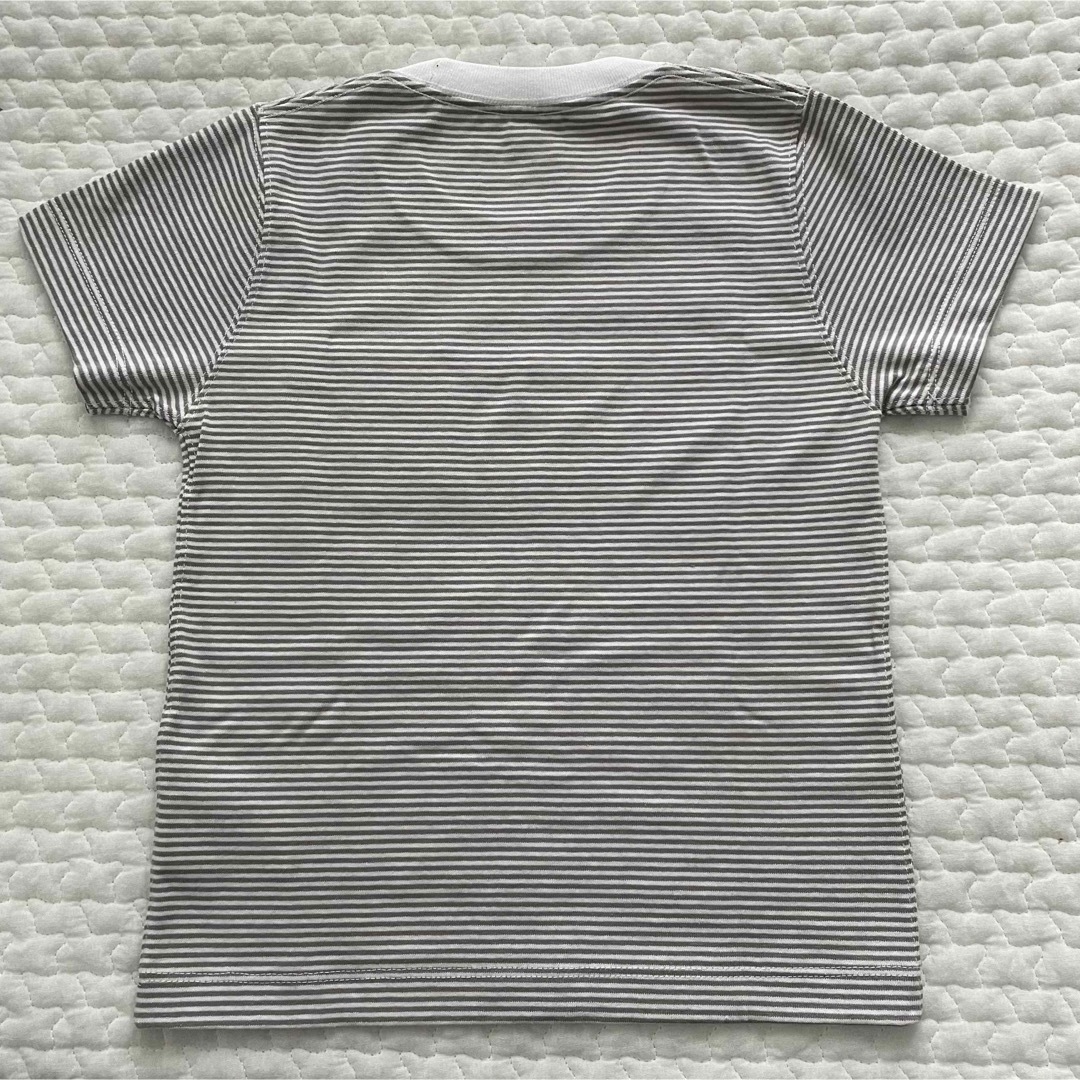 DANTON(ダントン)の【新品・未使用】ダントン　ボーダー　半袖　Tシャツ　115 キッズ/ベビー/マタニティのキッズ服男の子用(90cm~)(Tシャツ/カットソー)の商品写真