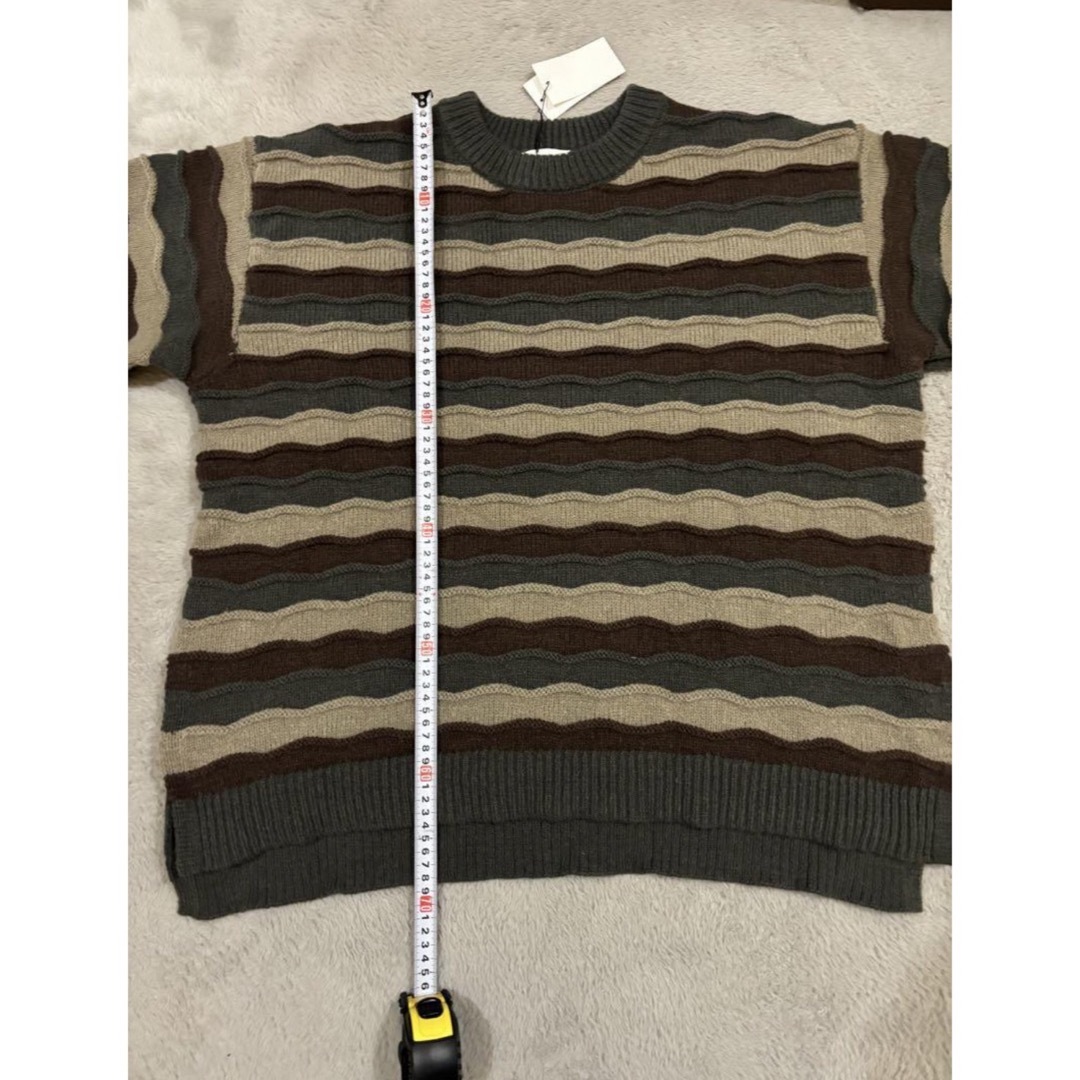 MUHET ニットセーター　試着のみ メンズのトップス(ニット/セーター)の商品写真