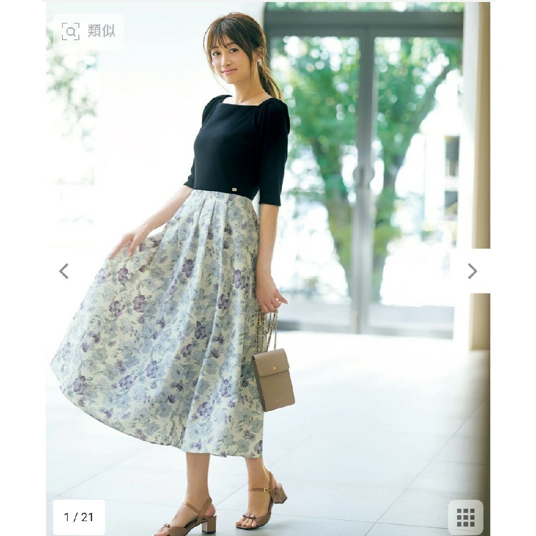 TOCCA(トッカ)の新品タグ付　TOCCA　BOTANICAL GARDEN PARTY　ドレス レディースのワンピース(ロングワンピース/マキシワンピース)の商品写真